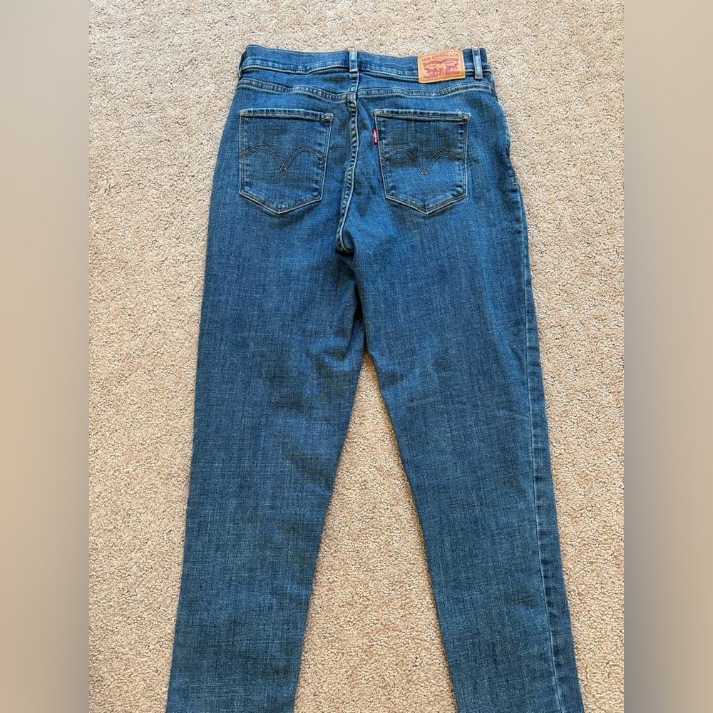 Levi's Dark Blue Denim Jeans